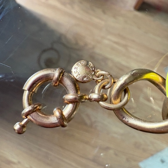 J. Crew lime and cream Chain Bracelet with Polished Finish - Picture 3 of 9